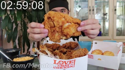 Popeyes 16pc Family Meal Challenge (8,000  Calories)-dDHzOrssz90