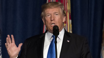 Trump’s full speech on Afghanistan