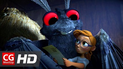 Animated Short Film Attack of the Mothman Short Film by Meg Viola,Catrina Miccicke,Khalil Yan
