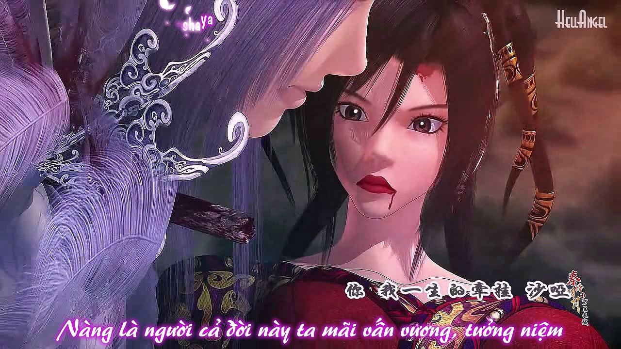 [Vietsub + Kara] Tinh Hoa Phù Mộng - Winky Thi - MV Tần Thời Minh Nguyệt - Phụng Luyện