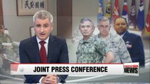 Top U.S. military commanders visiting S. Korea to hold joint press conference