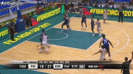 IWAN ANG BIGMAN NG KOREA!!!! | Philippines vs Korea | FIBA Asia Cup 2017 |