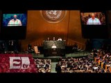 Papa Francisco pide a la ONU trabajar por la paz / Titulares de la tarde