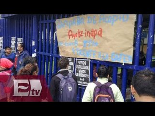 Encapuchados toman el plantel de la UAM Xochimilco / Vianey Esquinca