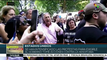 EE.UU.: continúan protestas en rechazo a grupos de supremacía blanca