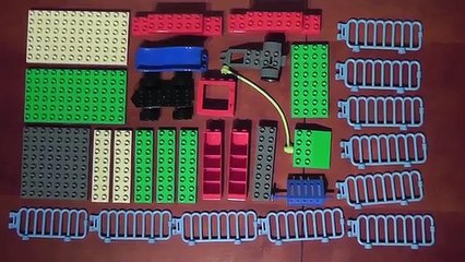 En Parque zoológico Lego Duplo 5635 unboxing gran desembalaje de la ciudad