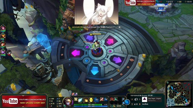 NEW STAR GUARDIAN EZREAL JUNGLE SPOTLIGHT | THE CUTEST GIRL | GUNBLADE DAMAGE IS INSANE - Nightblue3