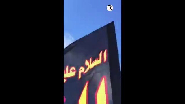 شاهد معجزة زيارة الاربعين .. غيمة تمتد ع طول طريق مشاية الاربعين تظلل رؤؤس الزوار من بغداد الى ارض كربلاء الحسين (ع)
