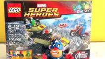 LEGO® Marvel Avengers Assemble 76017 Captain America vs. Hydra w/ Red Skull Speed Build
