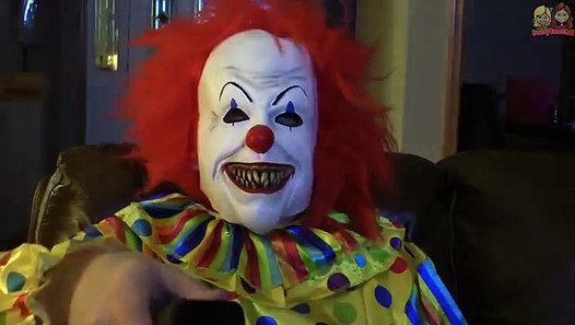 Creepy Clown Mailed Itself in a Box to Our House! Kids scared by Killer