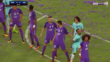 ملخص مباراة الهلال والعين تعليق عصام الشوالي l ذهاب ربع النهائي