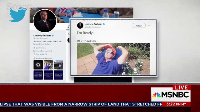 Trump'ın sosyal medyayı sallayan güneş tutulması görüntüleri