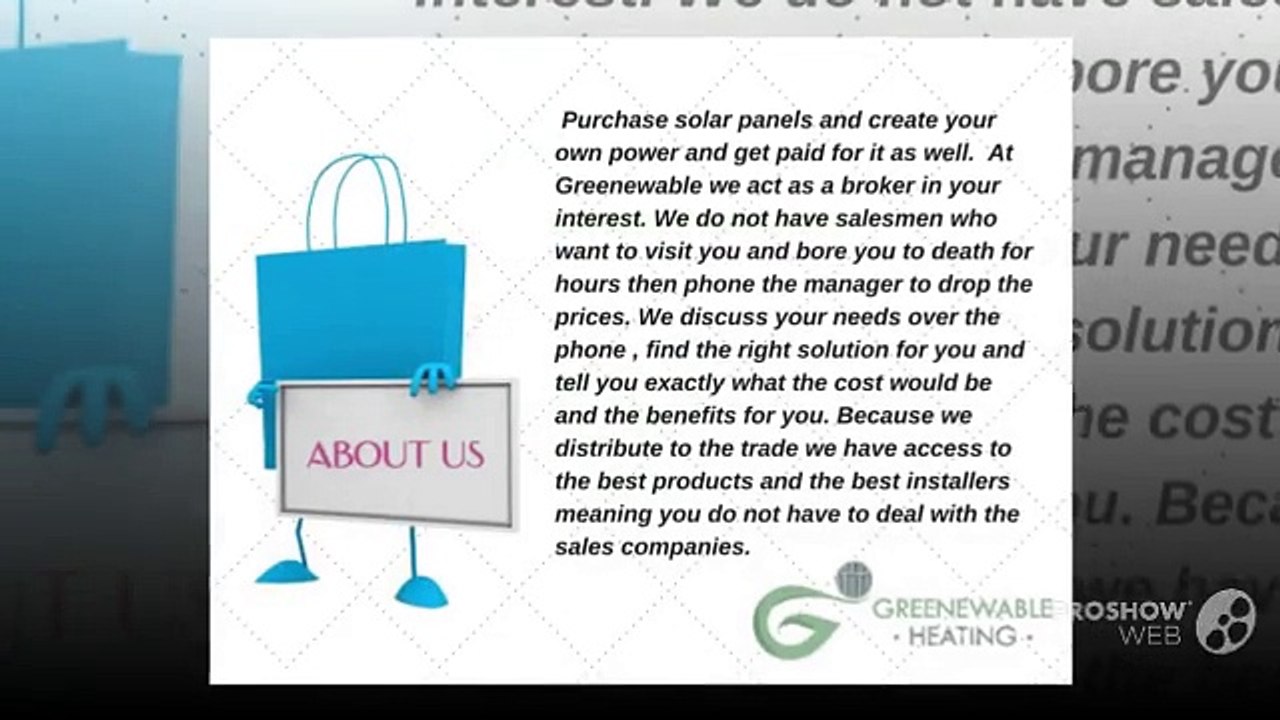 Renewable Heating Systems