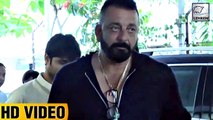 Sanjay Dutt Spotted Outside T-Series Office