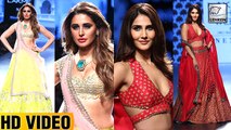 Nargis Fakhri And Vani Kapoor Walk The Ramp At Lakme Fashion Week