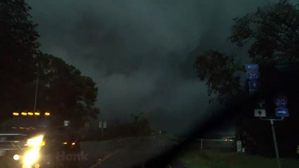 Canton Texas Tornado April 29, 2017 RAW footage