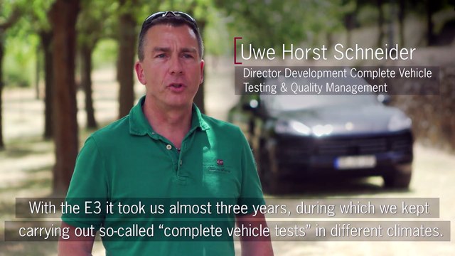 Endurance test with the new Porsche Cayenne