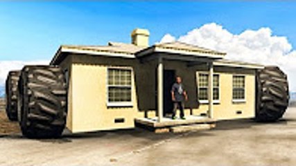 KWEBBELKOP-$5,000,000,000 DRIVING HOUSE! (GTA 5 Mods Funny Moments)