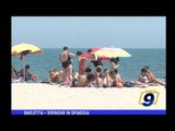 Barletta | Siringhe in spiaggia