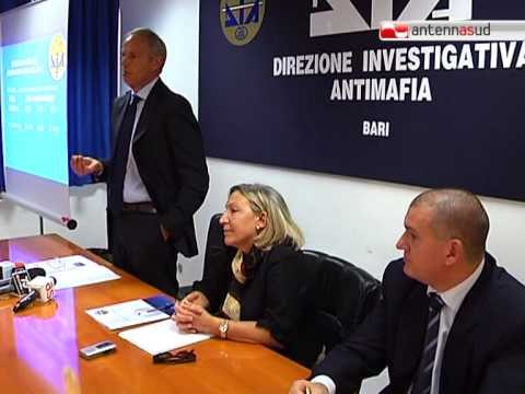 TG 01.08.12 Bari, sequestro beni per due milioni di euro al clan stramaglia
