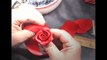 Bricolage ruban se leva Tutoriel, comment faire, fleurs en tissu, facile