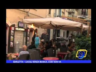 Barletta | Locali senza musica così non va