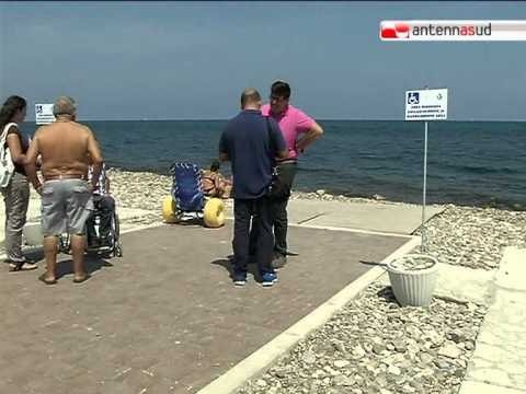 TG 14.08.12 Dopo Pane e Pomodoro i disabili di Bari potranno accedere anche a Torre Quetta