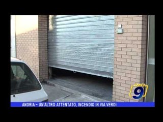 Andria | Un altro attentato, incendio in via verdi