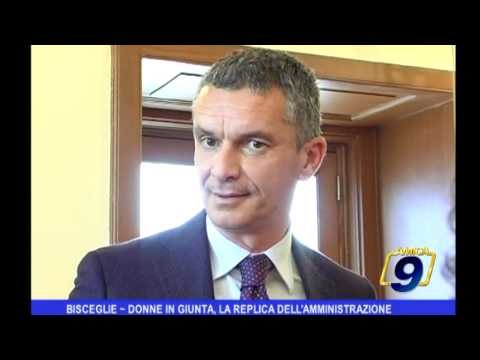 Bisceglie | Donne in giunta, la replica dell'amministrazione