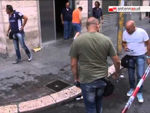 TG 22.08.12 Agguato a Bari, grave Pinuccio il drogato
