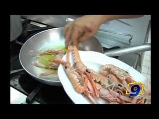 San Giovanni Rotondo | Le ricette dell' Hotel Mir:" Maltagliati con scampi e fior di zucchine"