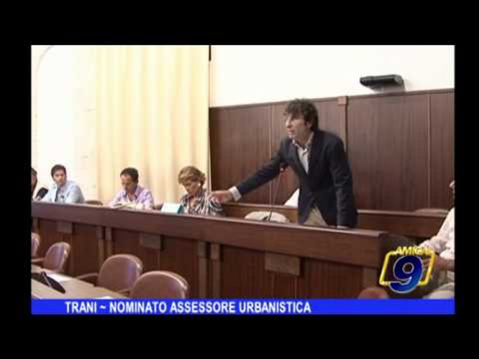 Trani | Nominato Assessore Urbanistica