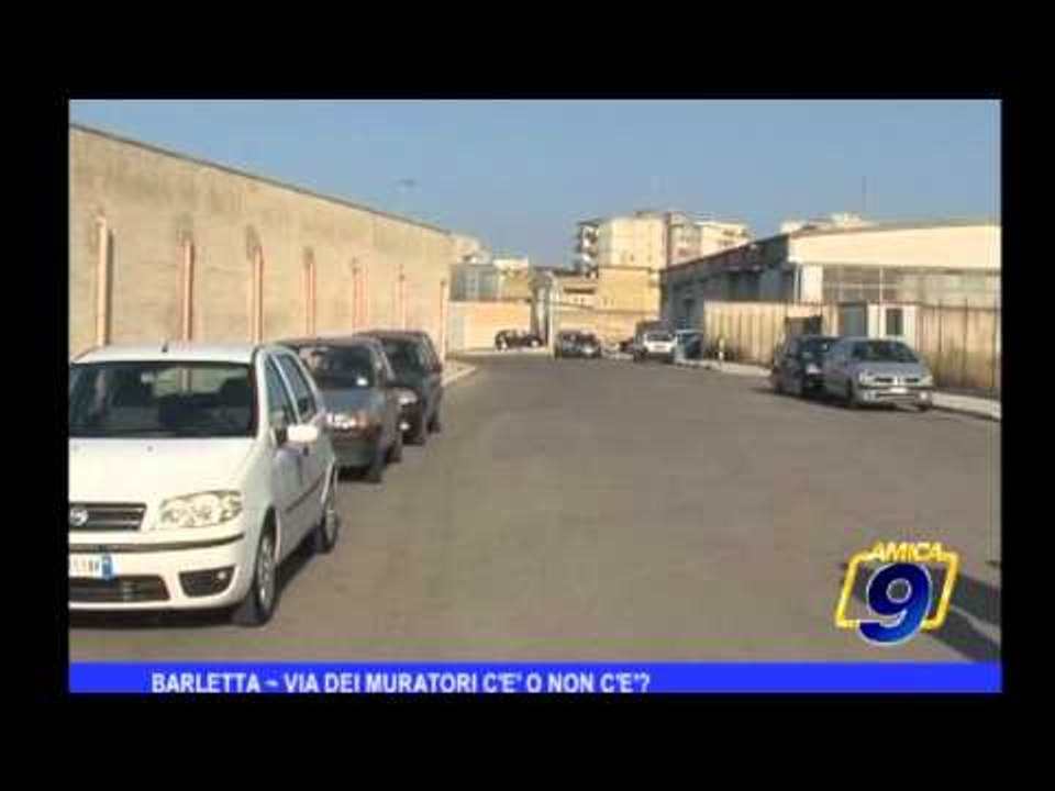 Barletta | Via dei muratori c'è o non c'è