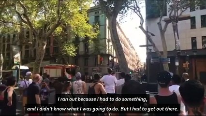Heartwrenching account of Las Ramblas hero