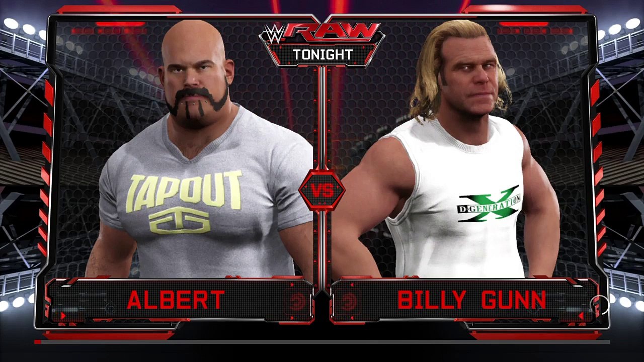 WWE 2K17 Matt Bloom (Albert) Attacks Billy Gunn