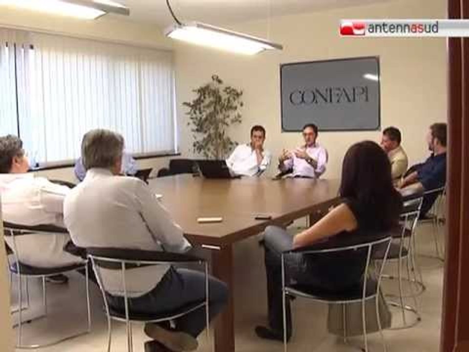TG 29.09.12 Tv e imprese: la Confapi incontra Antenna Sud per riflettere su come uscire dalla crisi