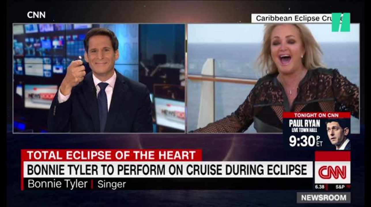 Pour l'éclipse solaire, Bonnie Tyler reprend du service avec son tube "Total eclipse of the heart"