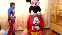 Huevo sorpresa de Mickey Mouse y Minnie - Egg surprise Mickey Mouse and Minnie
