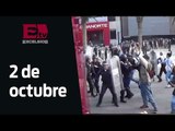 ÚLTIMA HORA: Enfrentamiento entre encapuchados y policías en marcha