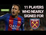 11 Players Who Nearly Signed For West Ham