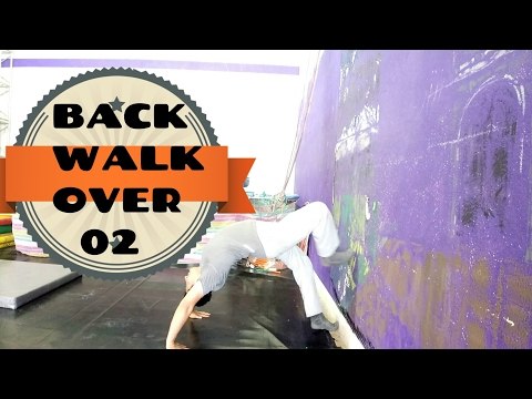 Back to circus training after 4 years, basic acrobatics back walk over 02 March 2017