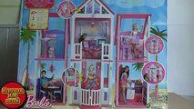 Desembalaje muñecas Barbie Mattel todas las series en una fila Rapunzel Disney Cupido y Eber