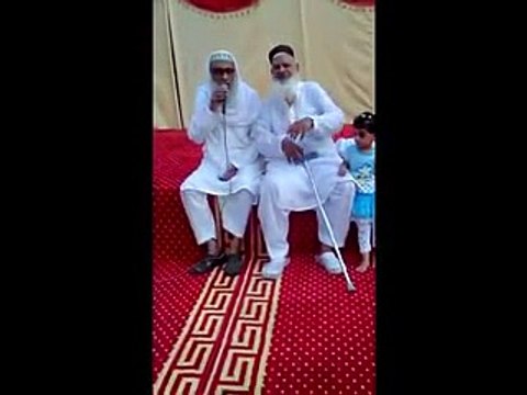 Syed Rahmat Ali Qadri with Syed Umeed Ali