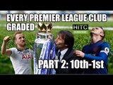 EVERY Premier League Club Graded (Part Two: 10th-1st)