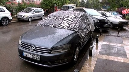 Vatandaşlar Araçlarını Doludan Böyle Koruyacak