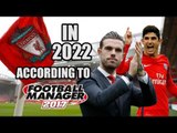 Liverpool In 2022 According To Football Manager 2017
