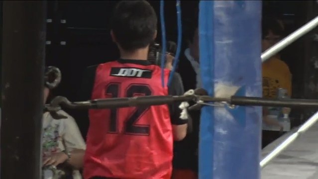 Daiki Shimomura vs. Yuni - DDT Beer Garden Fight (2017) ~ DDT Day ~