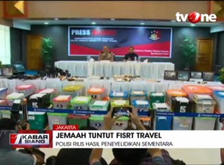 Polisi Rilis Hasil Penyelidikan Sementara First Travel