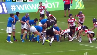 Italy vs Japan | Rugby World Cup Women 2017