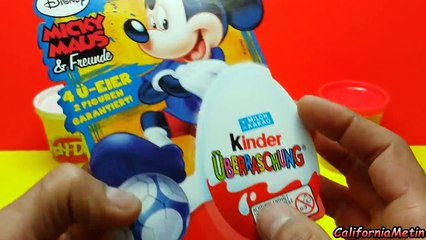 Download Video: Des œufs gelé géant pâte à modeler Princesse Kinder Surprise anna elsa oeufs disney mickey minnie